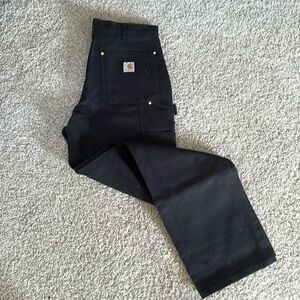 Carhartt Mens Loose Fit Firm Duck Double-Front Utility Work Pant (new)